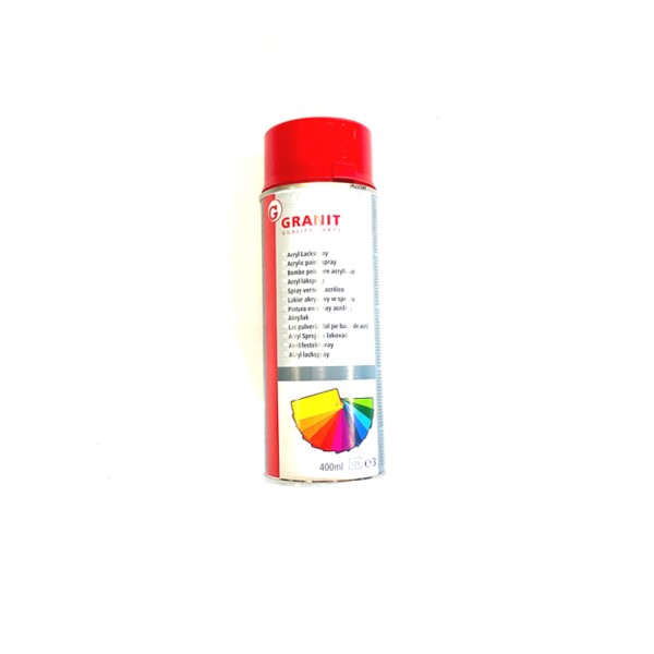 Farbe Zetor rot , Spraydose 400ml, RAL 3020, verkehrsrot