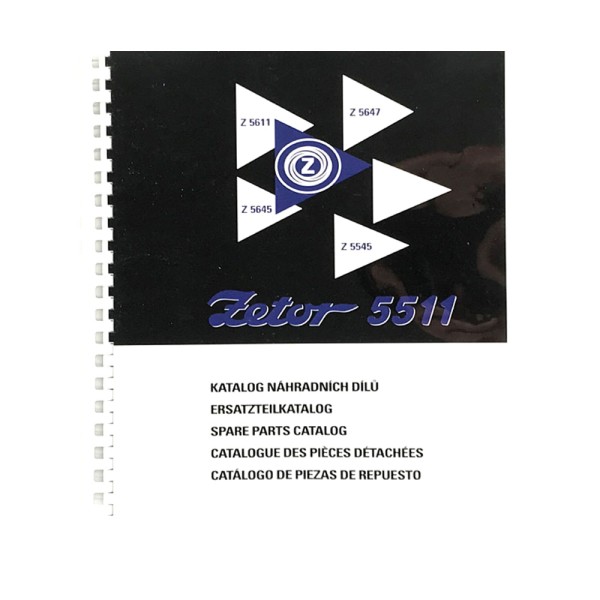 Katalog , Ersatzteilkatalog Zetor 5511-5647