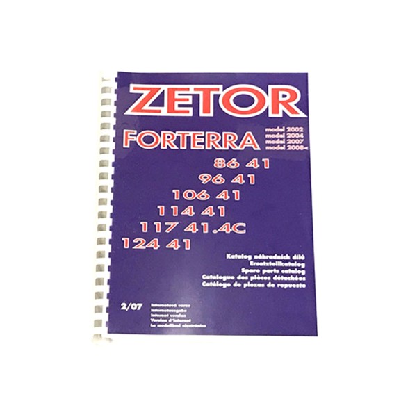 Katalog , Ersatzteilkatalog Zetor 8641 - 12441