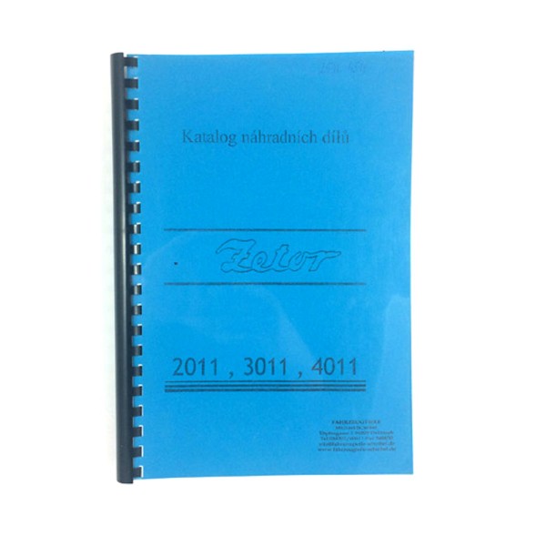 Katalog , Ersatzteilkatalog Zetor 2011-4011