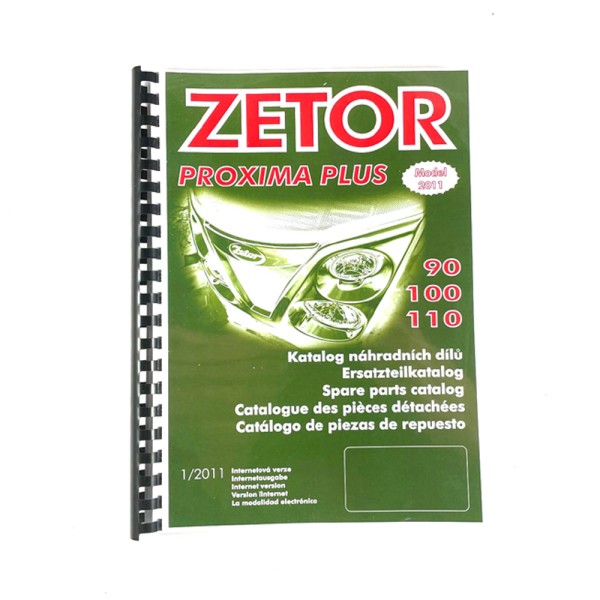 Katalog , Ersatzteilkatalog Zetor Proxima Plus 90-100-110