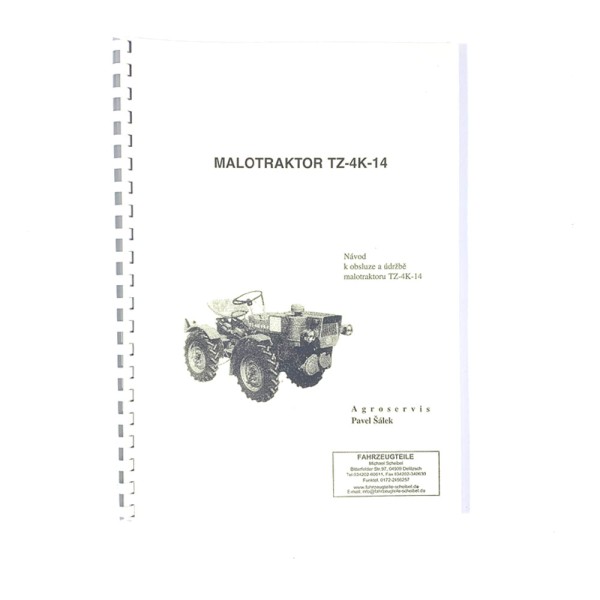 Katalog , Ersatzteilkatalog auf CD für Agrozet TZ-4K14